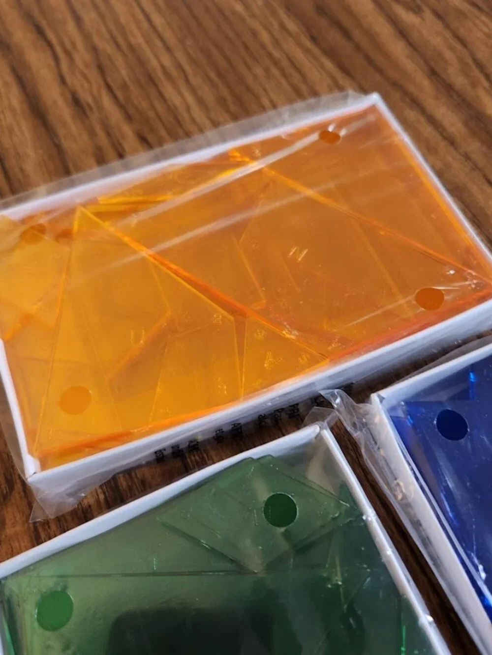 New Cuisenaire Translucent Math Shapes Set Plastic Colored Learning Educational